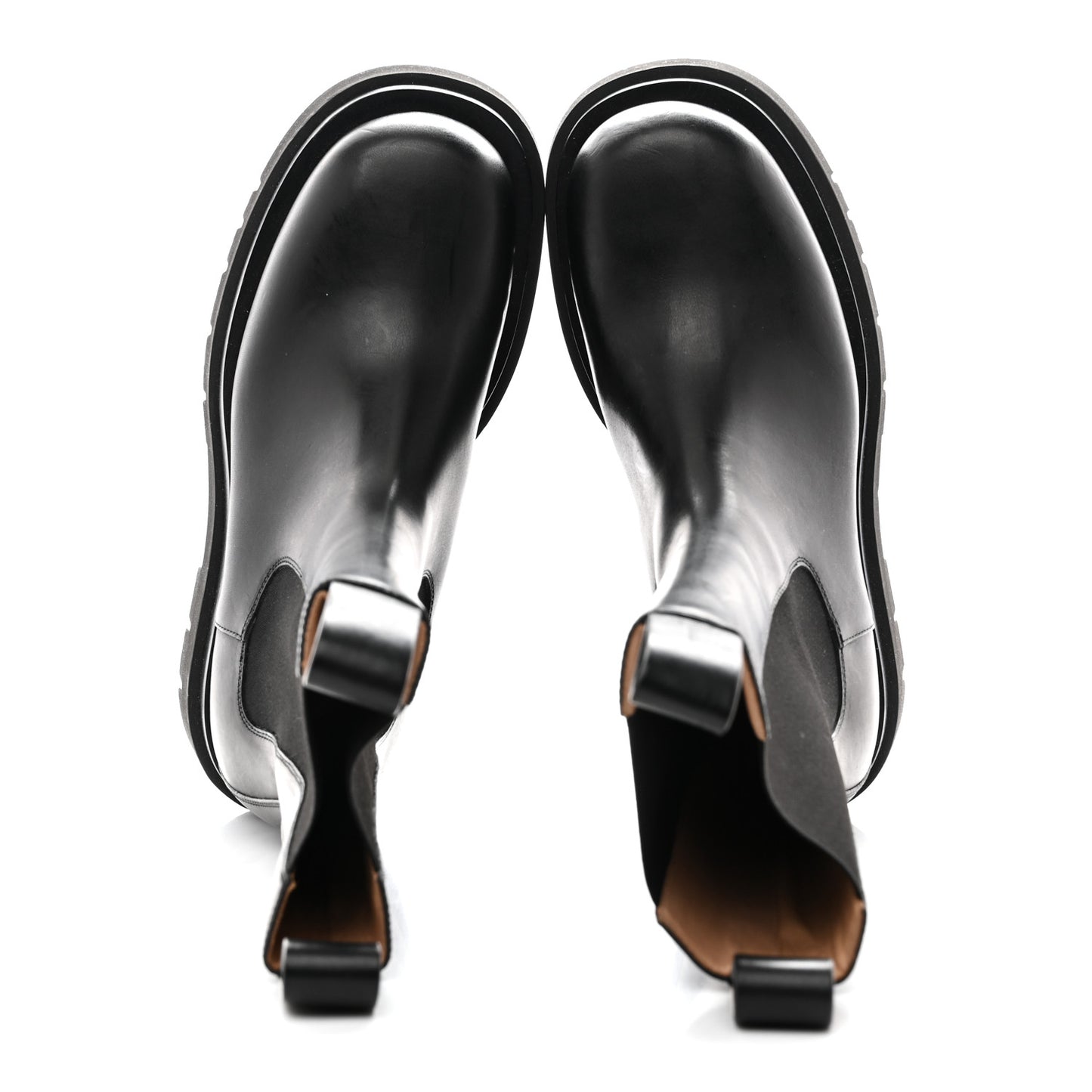 Calfskin The Lug Chelsea 55mm Boots 37 Black