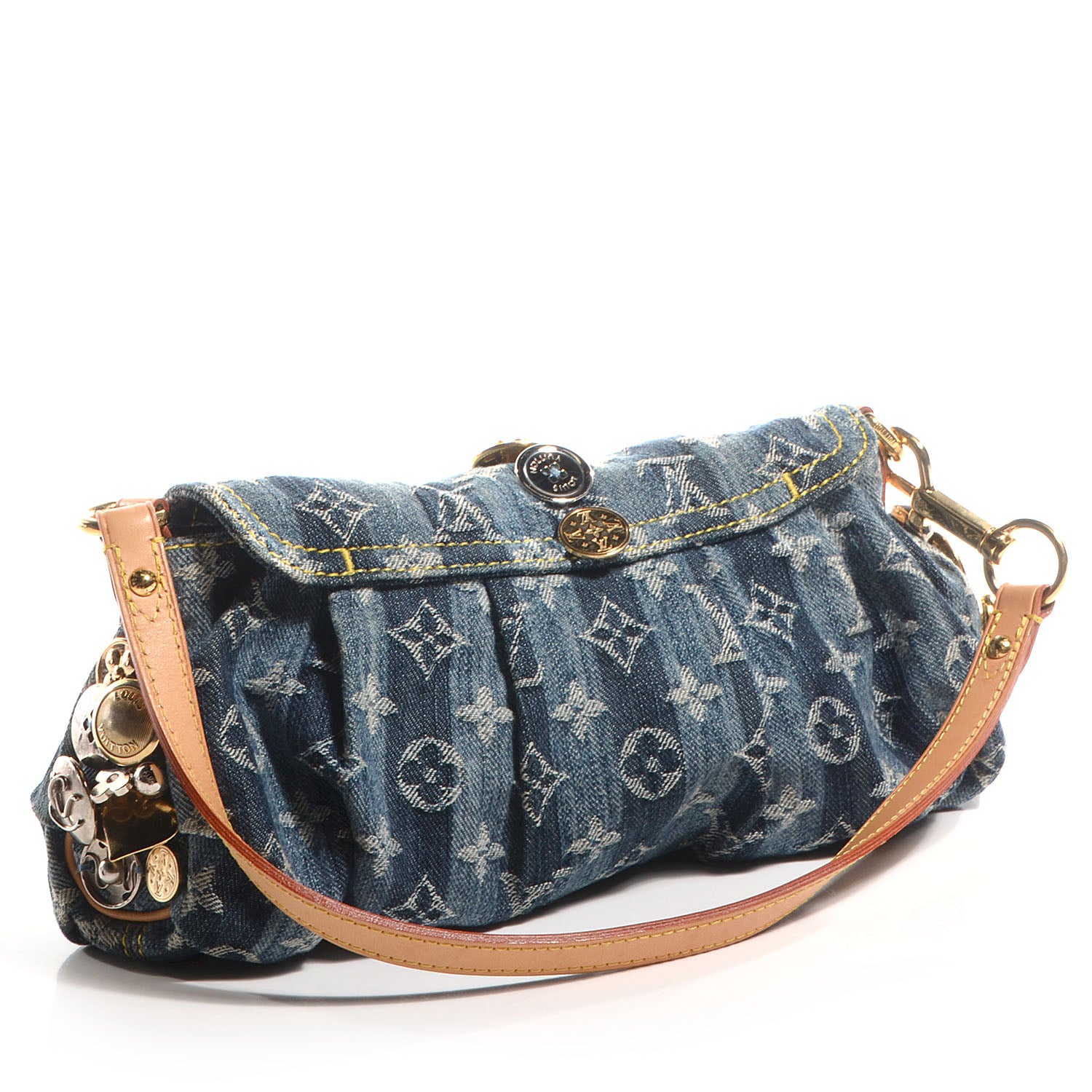 Louis Vuitton Denim Raye Judy Blame Mini Pleaty 3 of 7