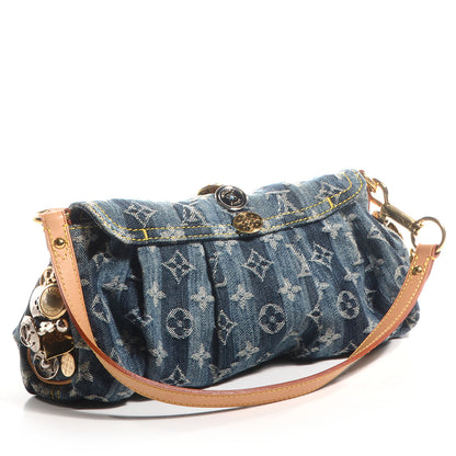 Louis Vuitton Denim Raye Judy Blame Mini Pleaty 3 of 7