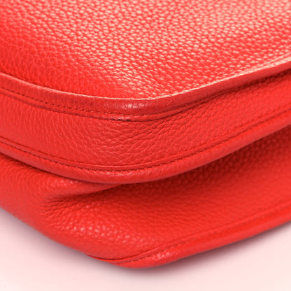 Hermes Taurillon Clemence Evelyne III GM Rose Jaipur 11 of 13