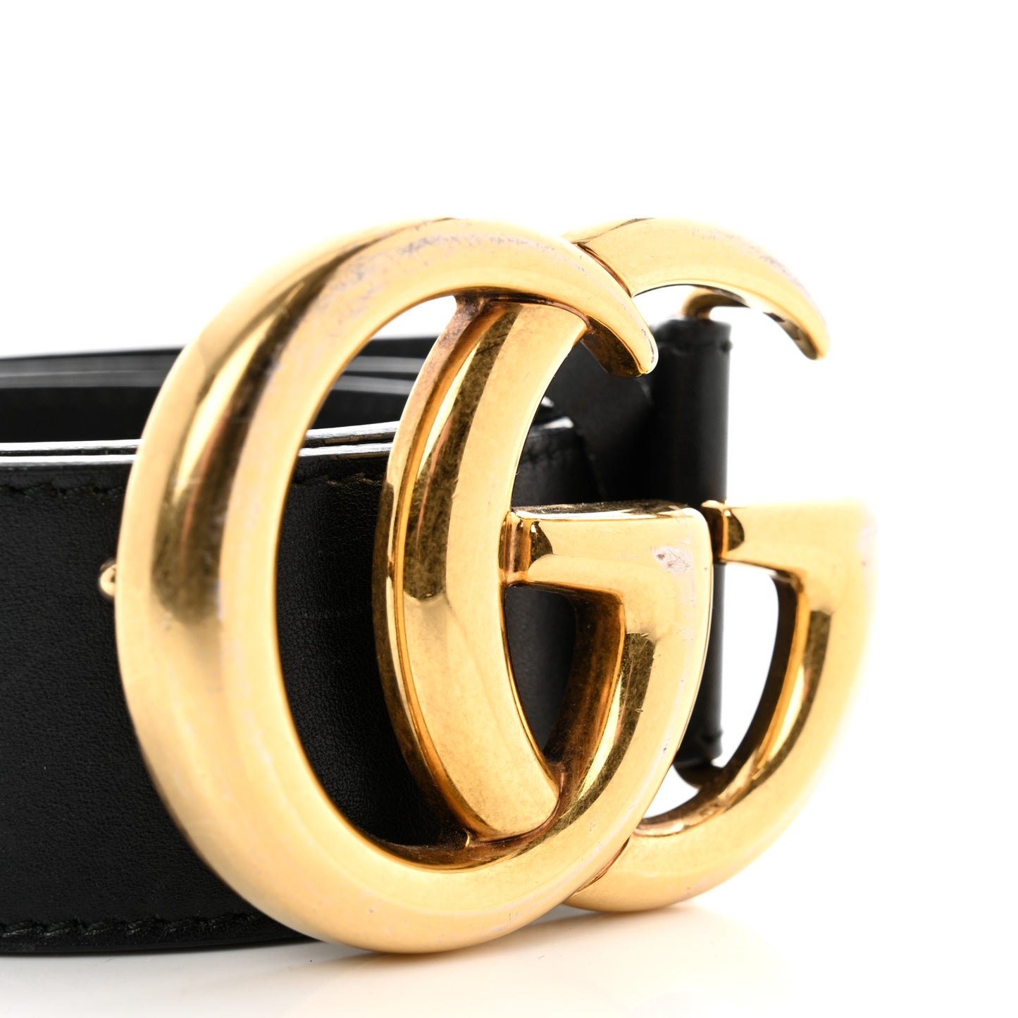Calfskin Double G 40mm Belt 85 34 Black