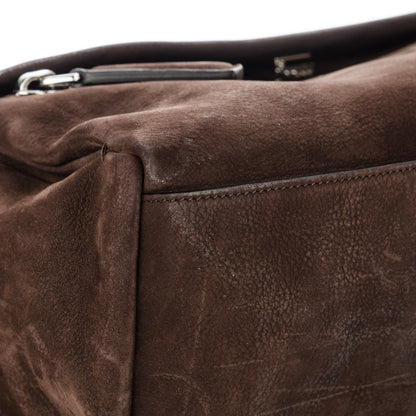 Givenchy Nubuck Medium Pandora Pure Flap Bag Chocolate 10 of 13