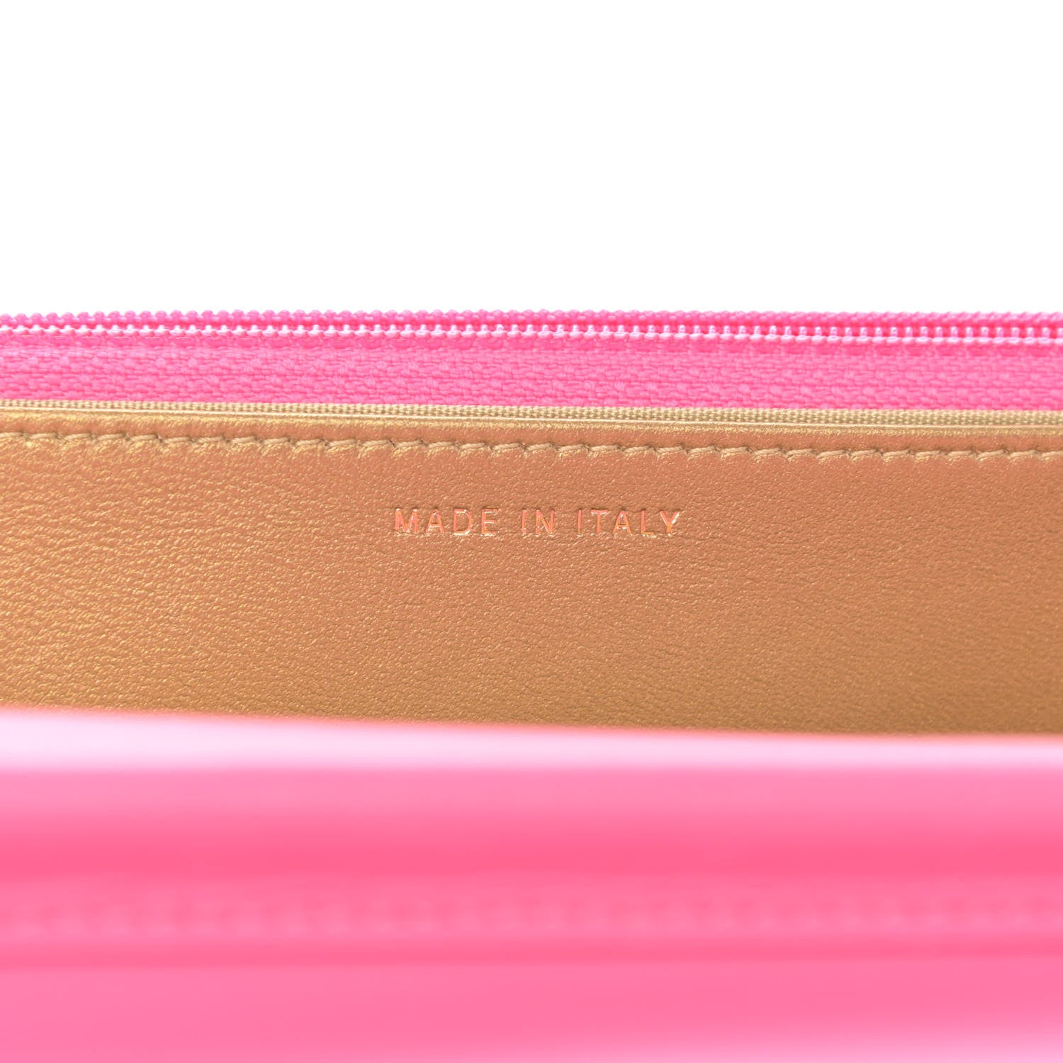 Chanel Lambskin Quilted CC Pearl Crush Wallet on Chain WOC Pink 7 of 13