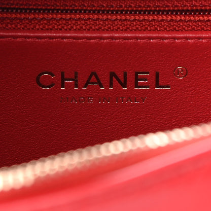 Chanel Lambskin Quilted Small Trendy CC Bowling Bag Red 7 of 11
