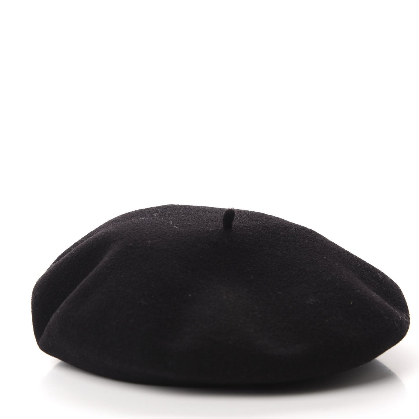 Wool Bonnie Beret 56 Black