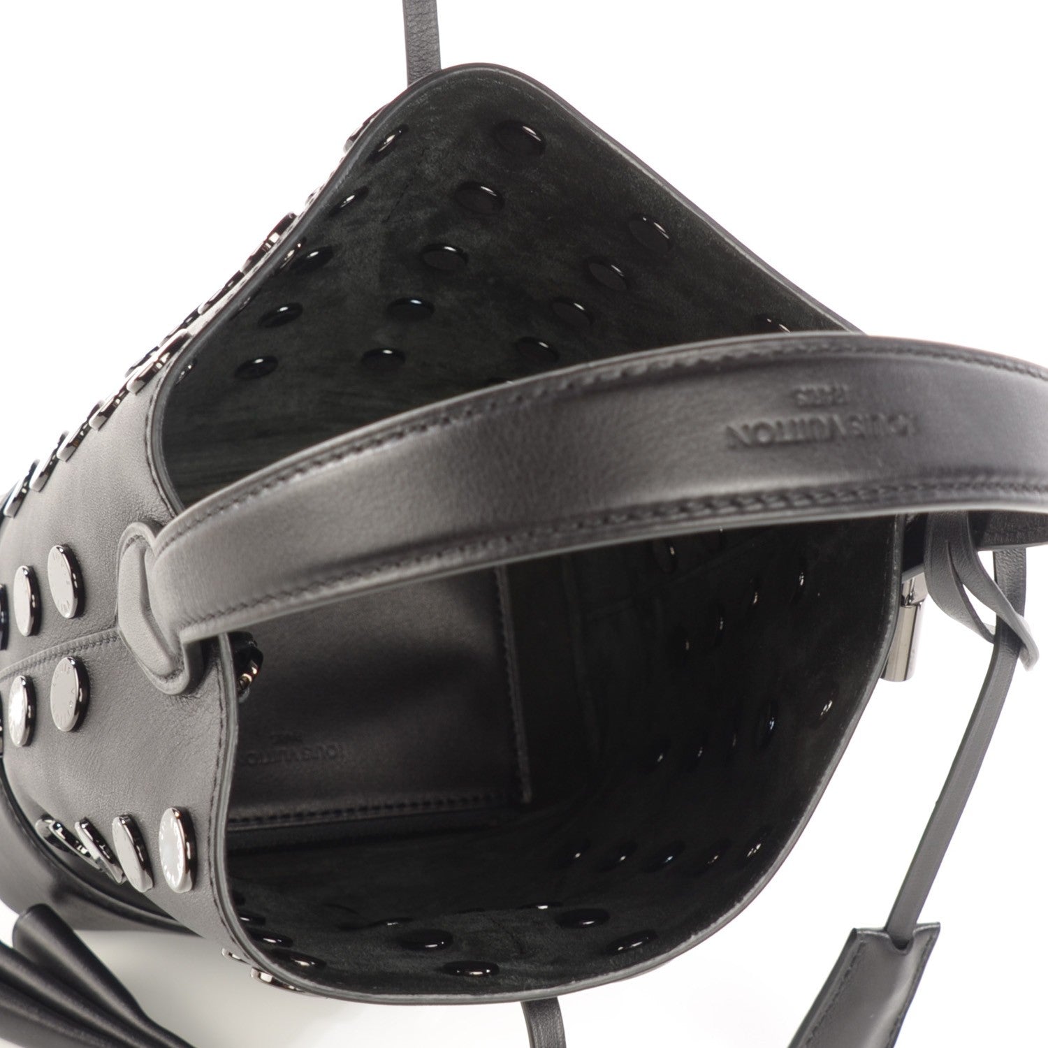 Louis Vuitton Calfskin NN14 Audace PM Black 6 of 9
