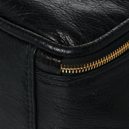 Balenciaga Agneau Medium Blanket Square Tote Black 9 of 13