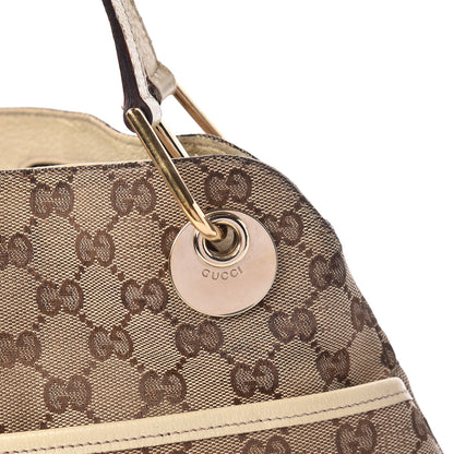 Gucci Monogram Medium Eclipse Shoulder Bag Off White 10 of 10