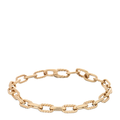 David Yurman 18K Yellow Gold 6mm Madison Classic Chain Bracelet 1 of 3