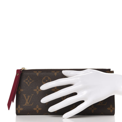 Louis Vuitton Monogram Adele Wallet Fuchsia 2 of 6