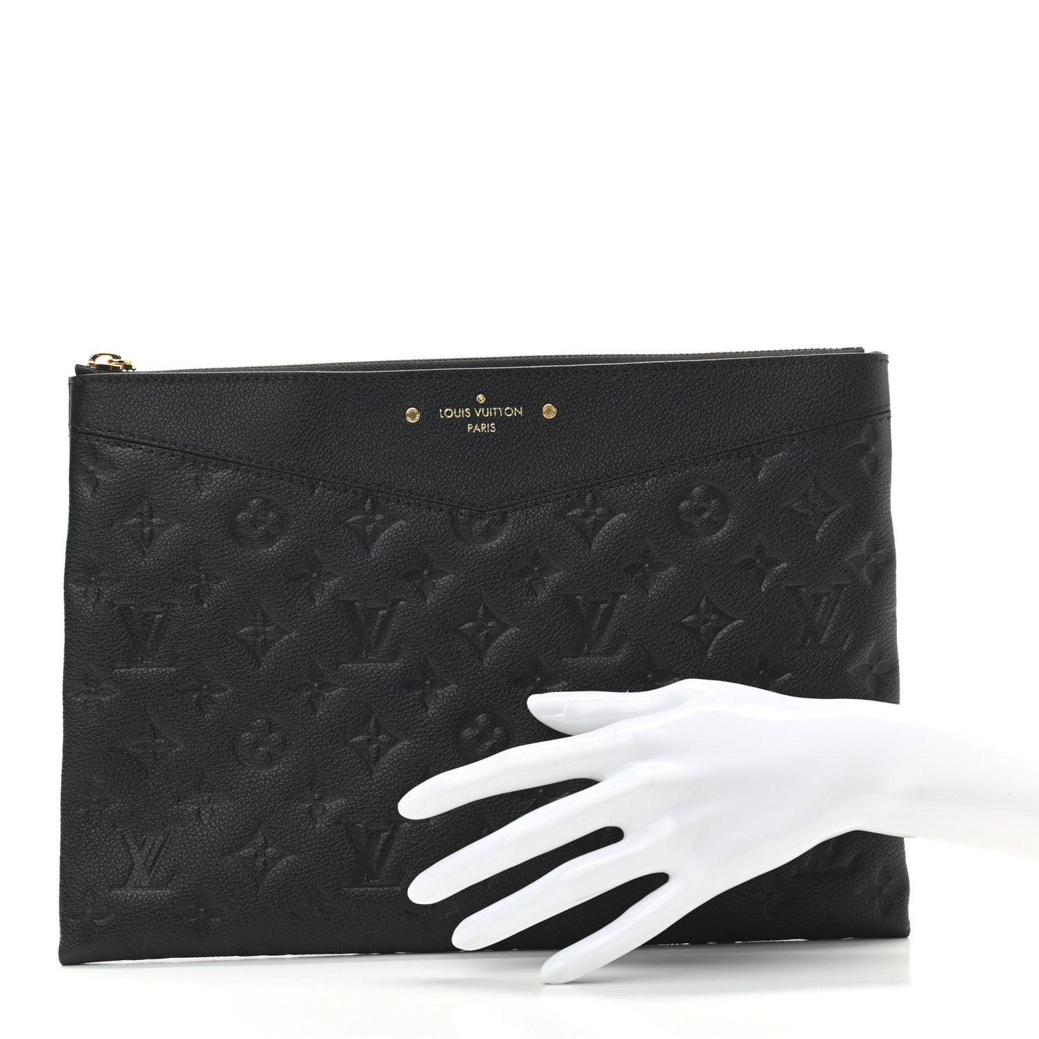Louis Vuitton Empreinte Daily Pouch Black 2 of 6