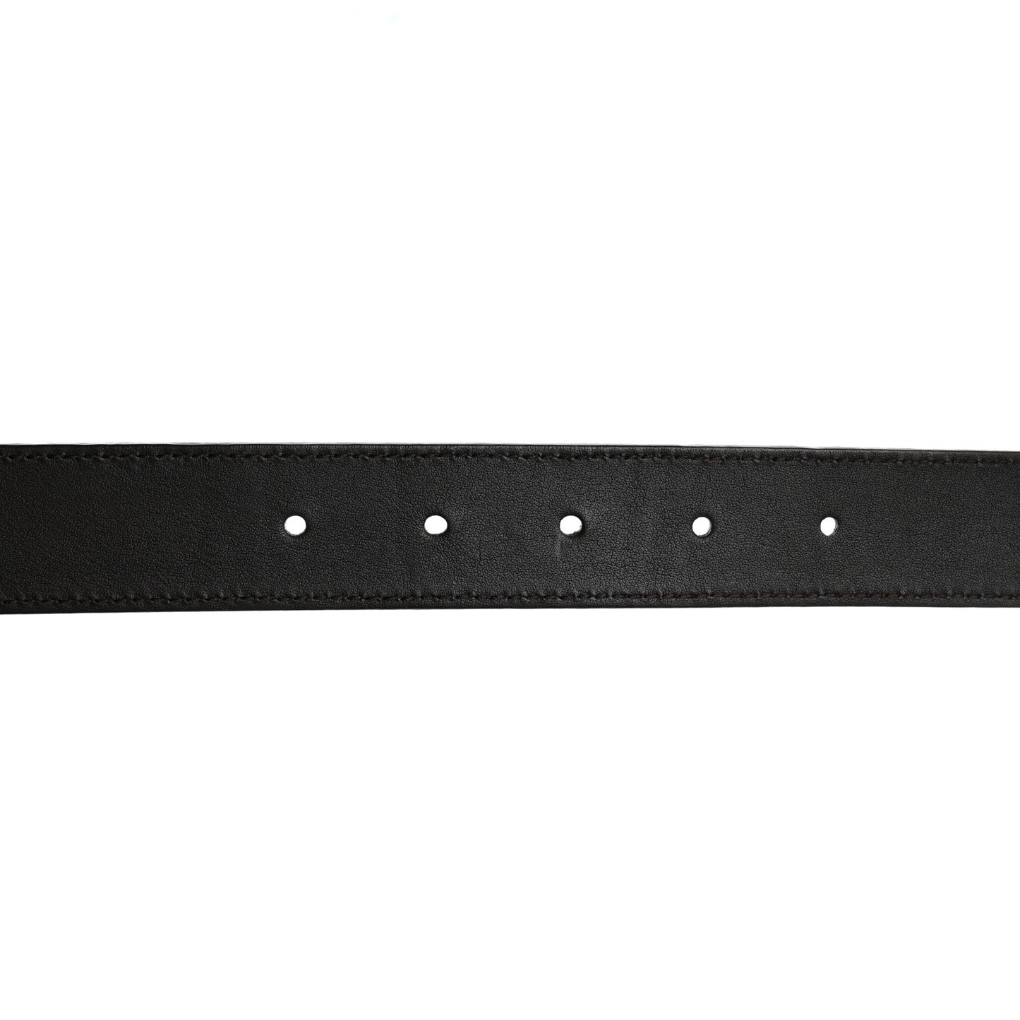 Moon Calfskin Double G 30mm Belt 85 34 Dark Cocoa