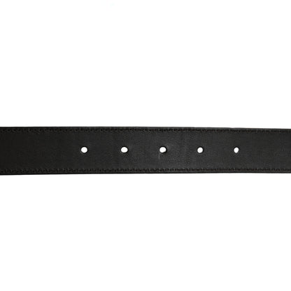 Gucci Moon Calfskin Double G 30mm Belt 85 34 Dark Cocoa 3 of 5