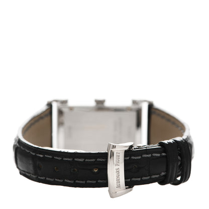 Audemars Piguet 18K White Gold Alligator 24mm Canape Quartz Watch 67360BC 3 of 4
