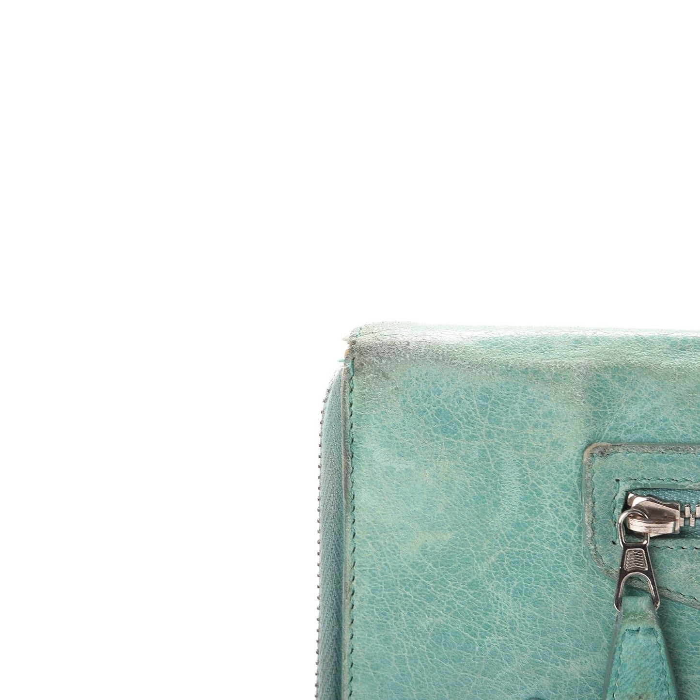 Agneau Giant 12 Silver Hardware Compagnon Wallet Papeete