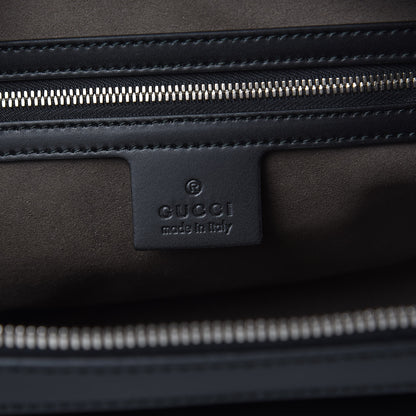 Gucci GG Supreme Monogram Mens Eden Wristlet Black 6 of 10