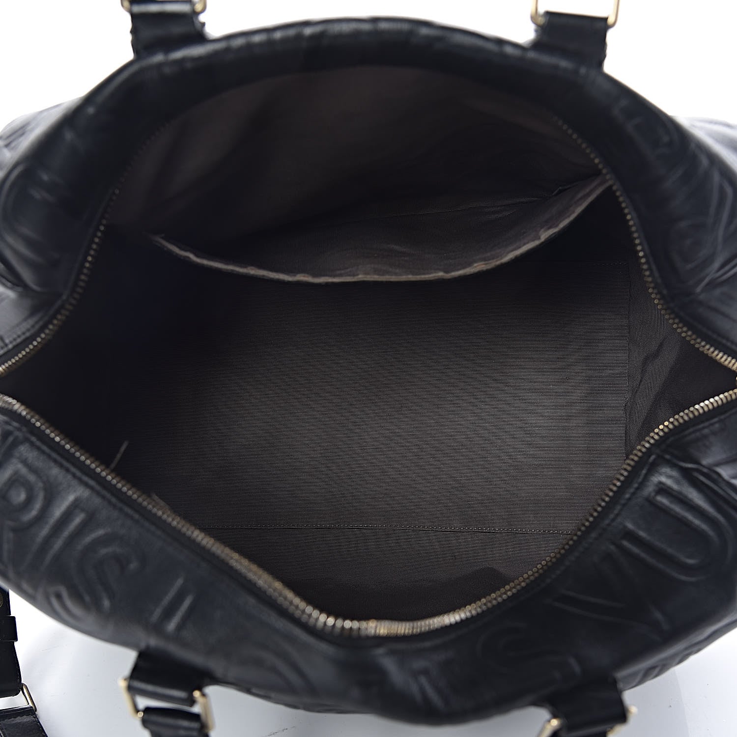 Louis Vuitton Calfskin Embossed Speedy Cube 30 Black 5 of 12