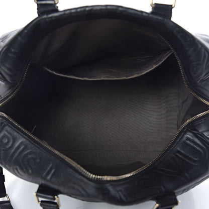 Louis Vuitton Calfskin Embossed Speedy Cube 30 Black 5 of 12