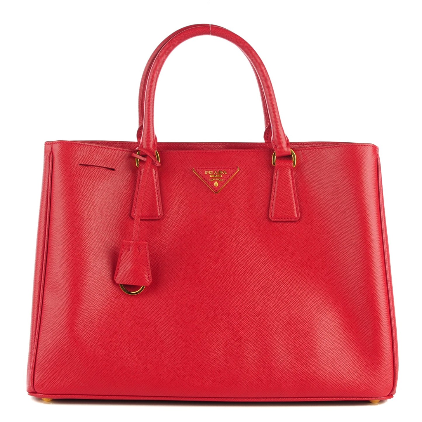 Saffiano Lux Large Tote Fuoco