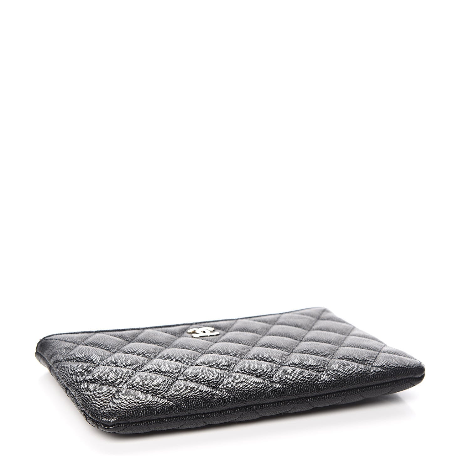 Chanel Caviar Quilted Small Pouch Black 4 of 8