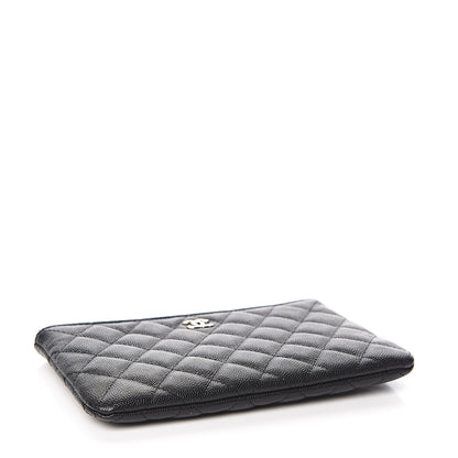 Chanel Caviar Quilted Small Pouch Black 4 of 8