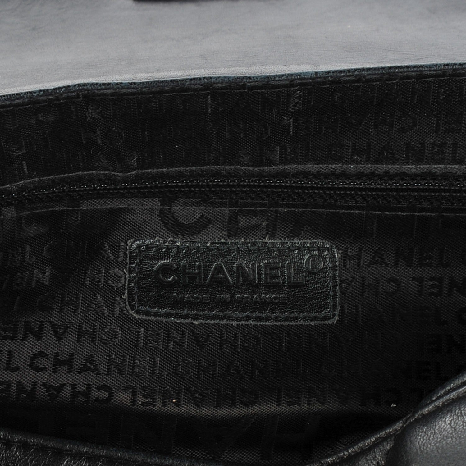 Chanel Calfskin Quilted Accordion Flap Black 6 of 7