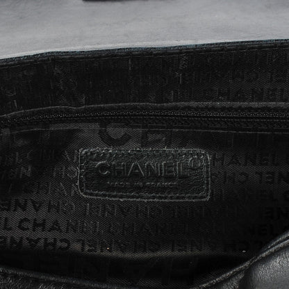 Chanel Calfskin Quilted Accordion Flap Black 6 of 7
