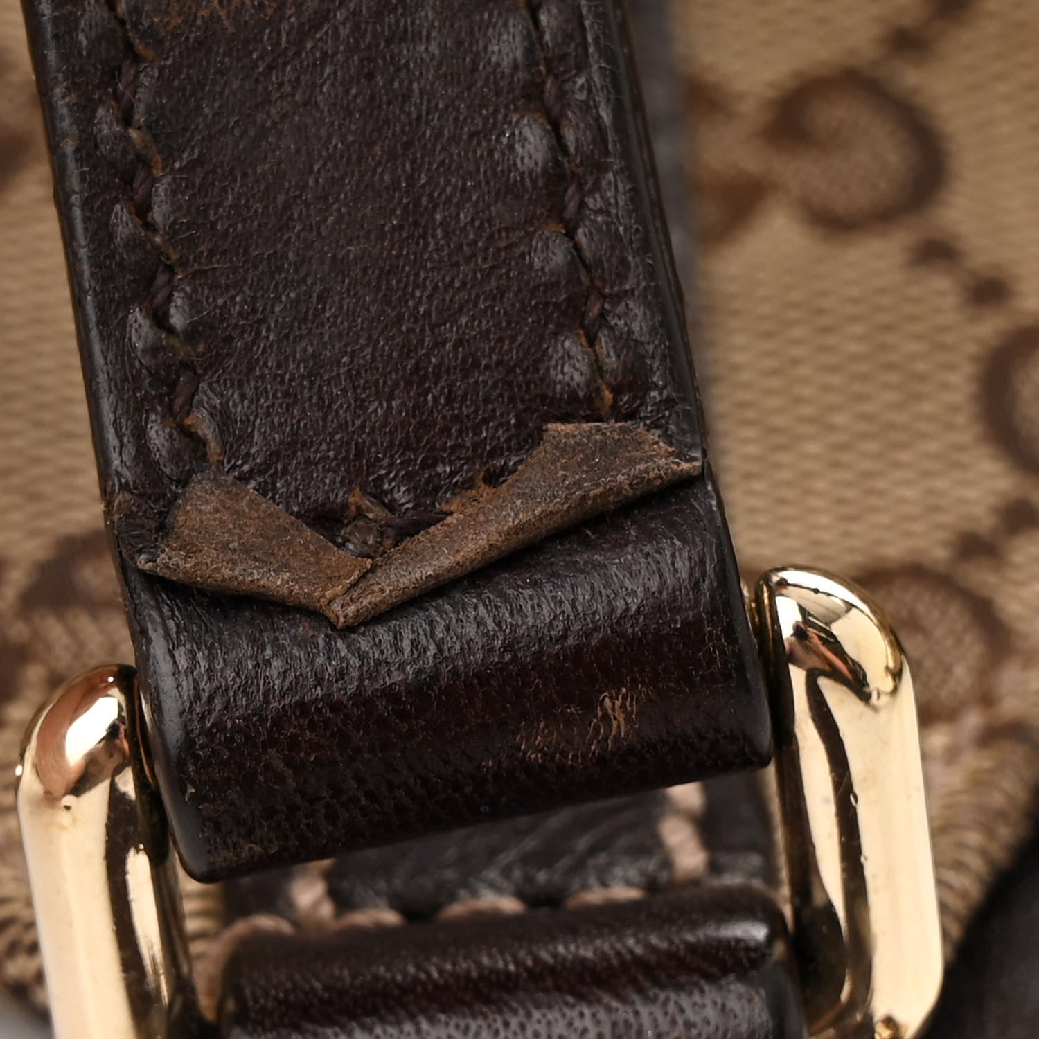 Gucci Monogram GG Royal Hobo Dark Brown 12 of 14