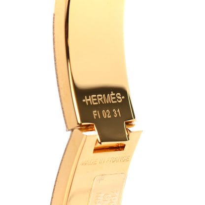 Hermes Enamel Narrow Clic Clac H Bracelet PM Black 3 of 4