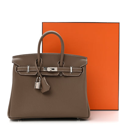 Hermes Togo Birkin 25 Etoupe 10 of 10