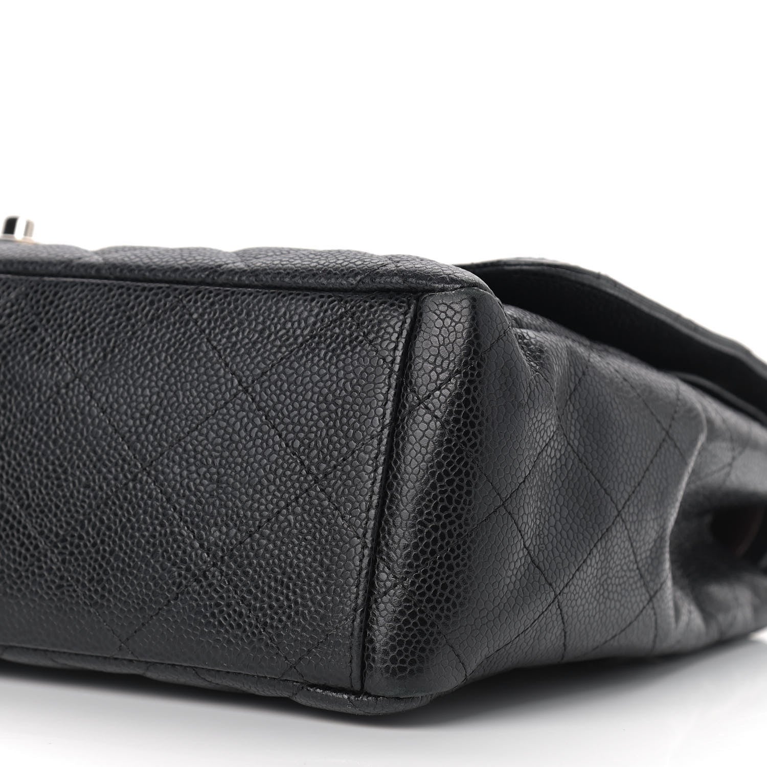 Chanel Caviar Quilted Maxi Double Flap Black 14 of 16