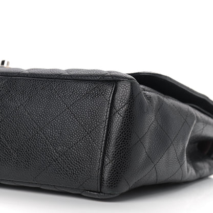Chanel Caviar Quilted Maxi Double Flap Black 14 of 16