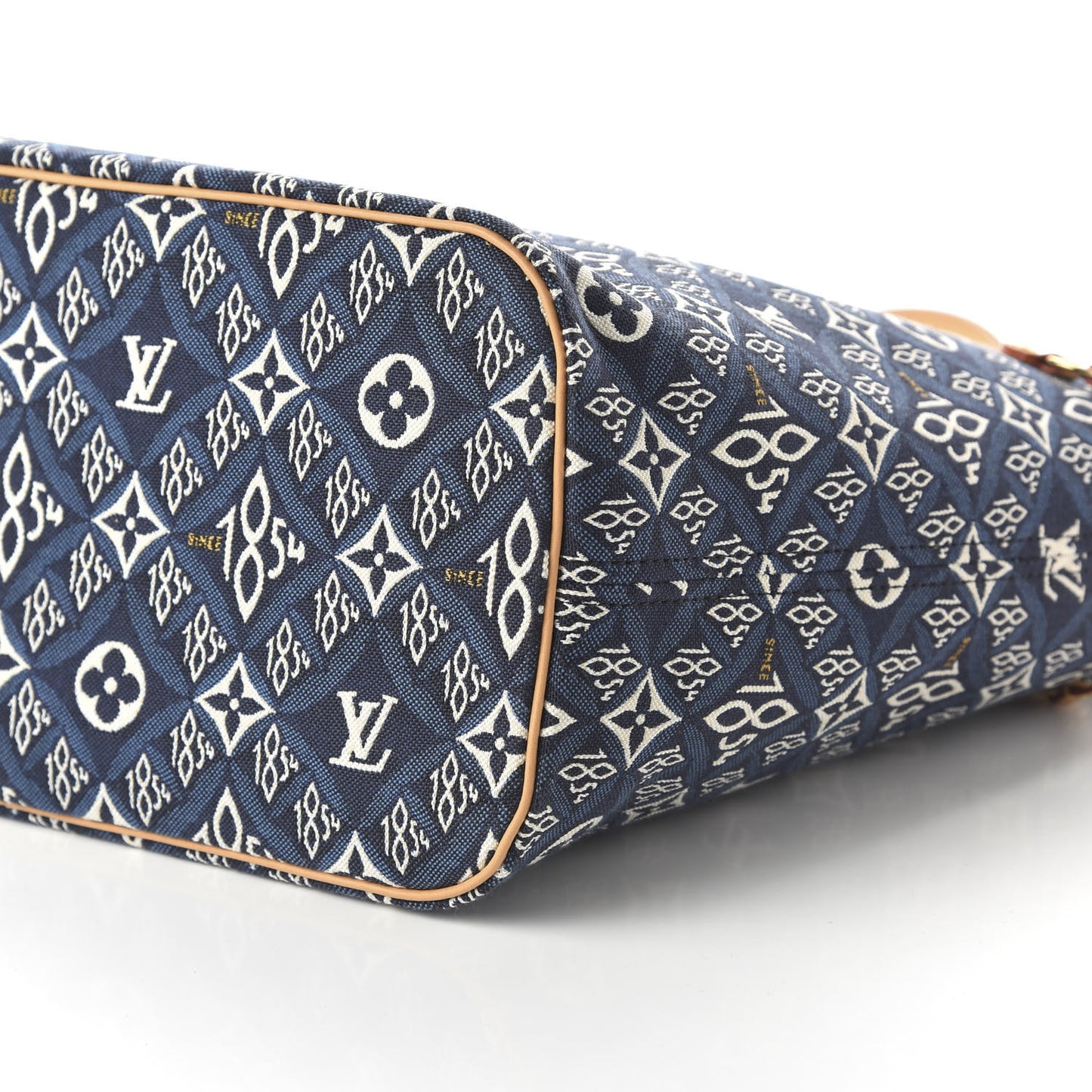 Jacquard Since 1854 Neverfull MM Blue