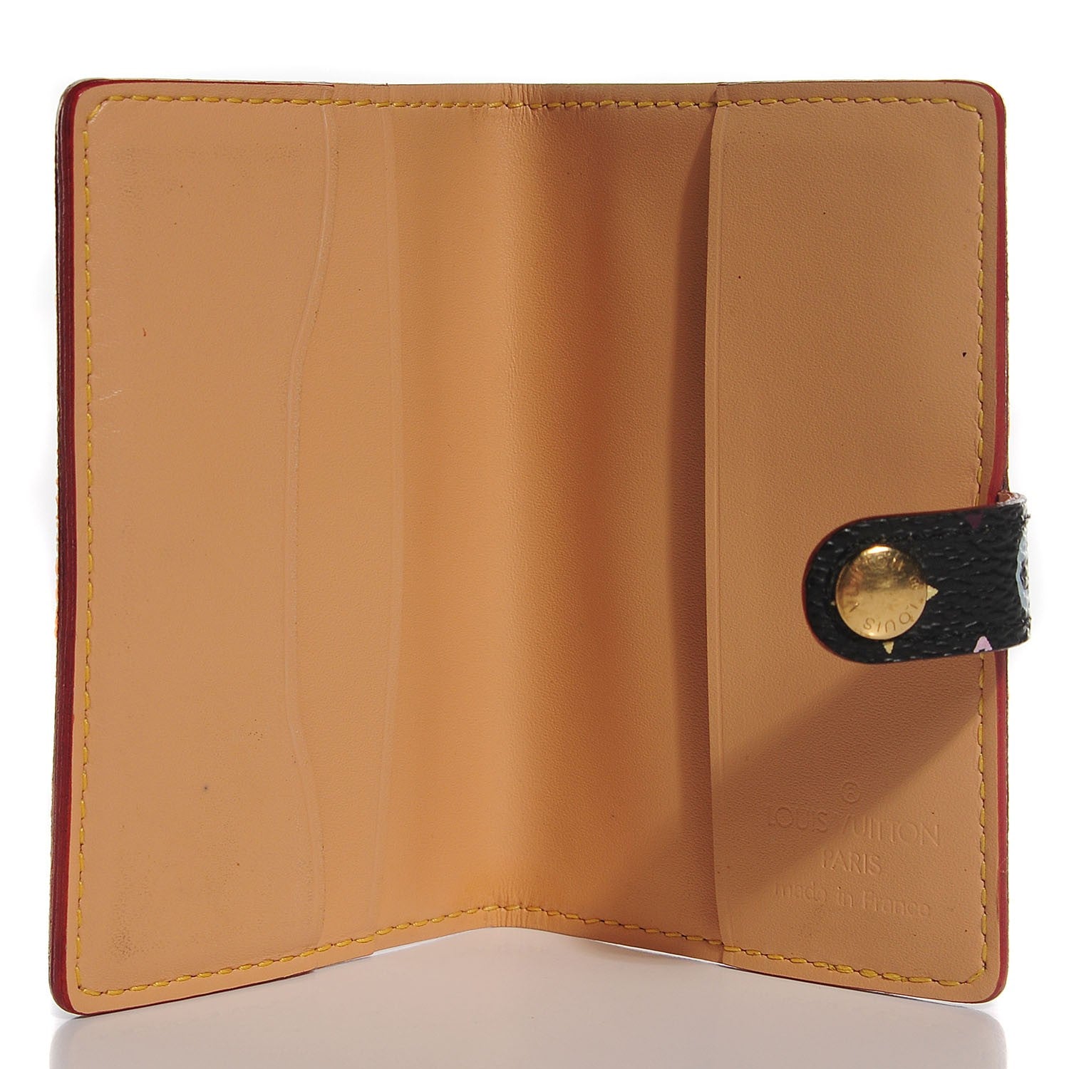 Louis Vuitton Monogram Multicolor Carnet de Bal Mini Agenda Cover Black 5 of 7