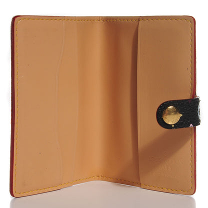 Louis Vuitton Monogram Multicolor Carnet de Bal Mini Agenda Cover Black 5 of 7