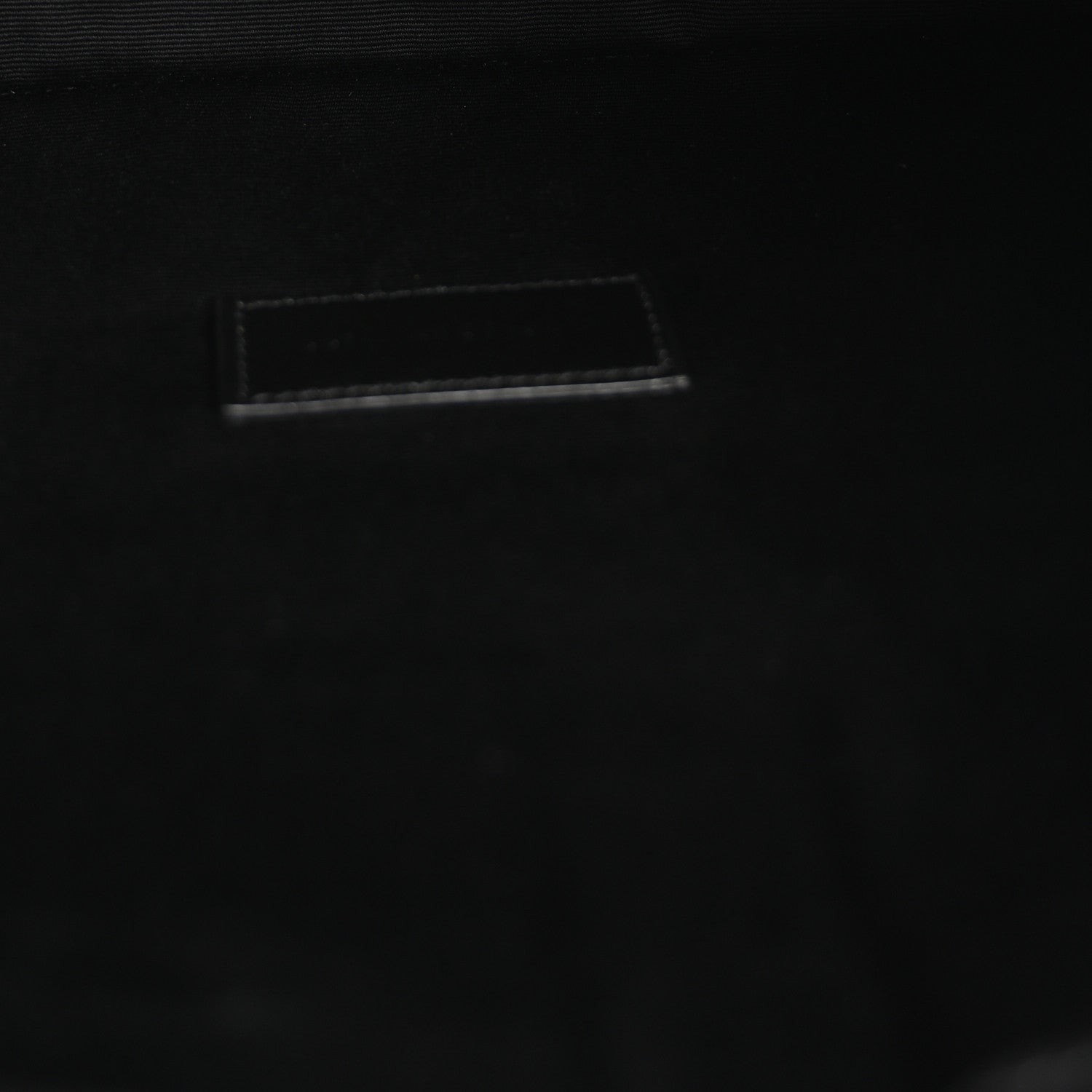 Saint Laurent Linen Canvas Rive Gauche Zipped Pouch Optic White 5 of 11