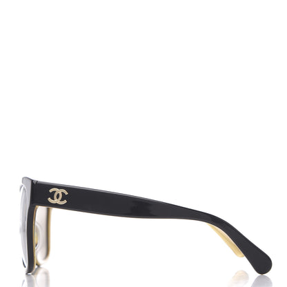 Chanel Acetate Square CC Sunglasses 5380 Black 3 of 7
