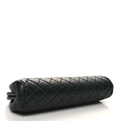 Chanel Lambskin Stitched Timeless Clutch Black 4 of 10
