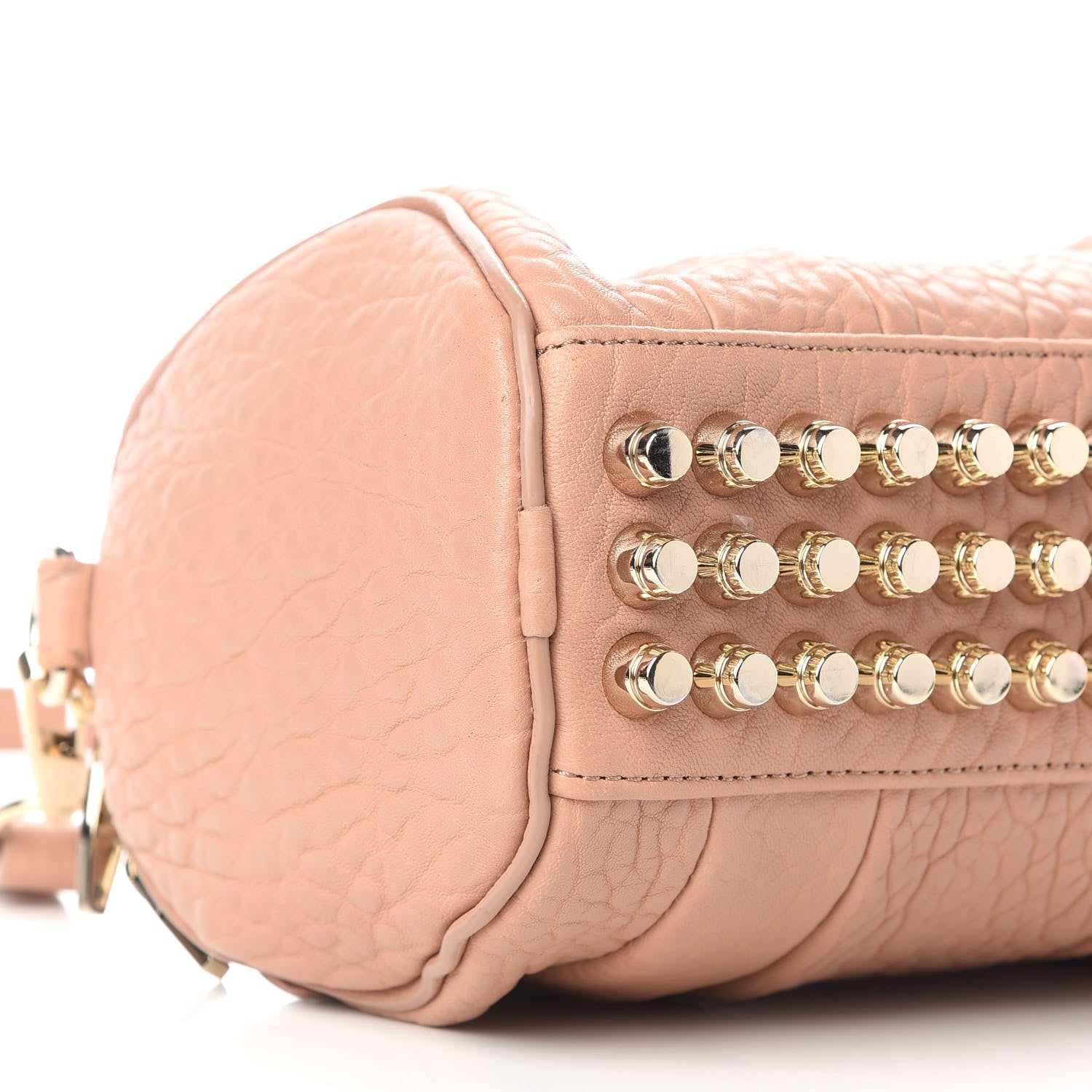 Alexander Wang Pebbled Lambskin Mini Rockie Truffle Gold Hardware 6 of 7