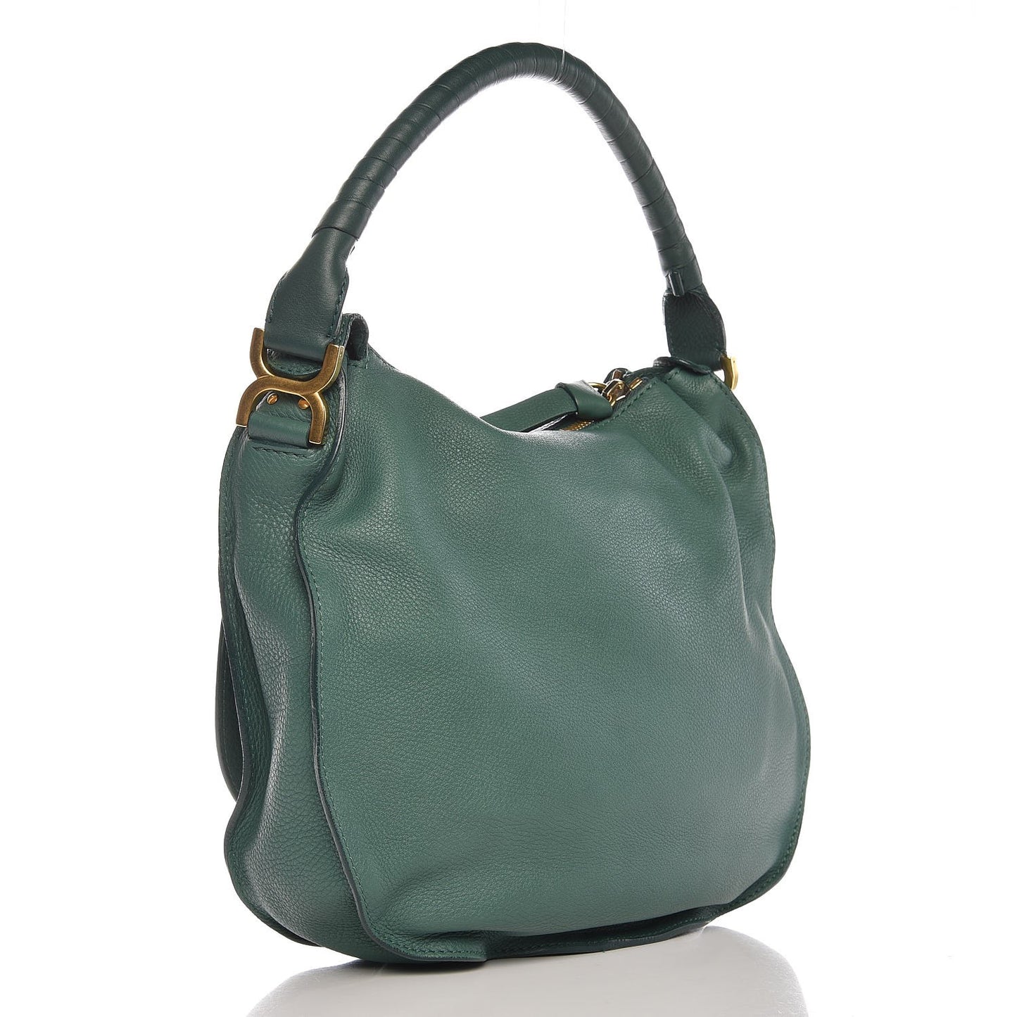 Calfskin Medium Marcie Hobo Eucalyptus