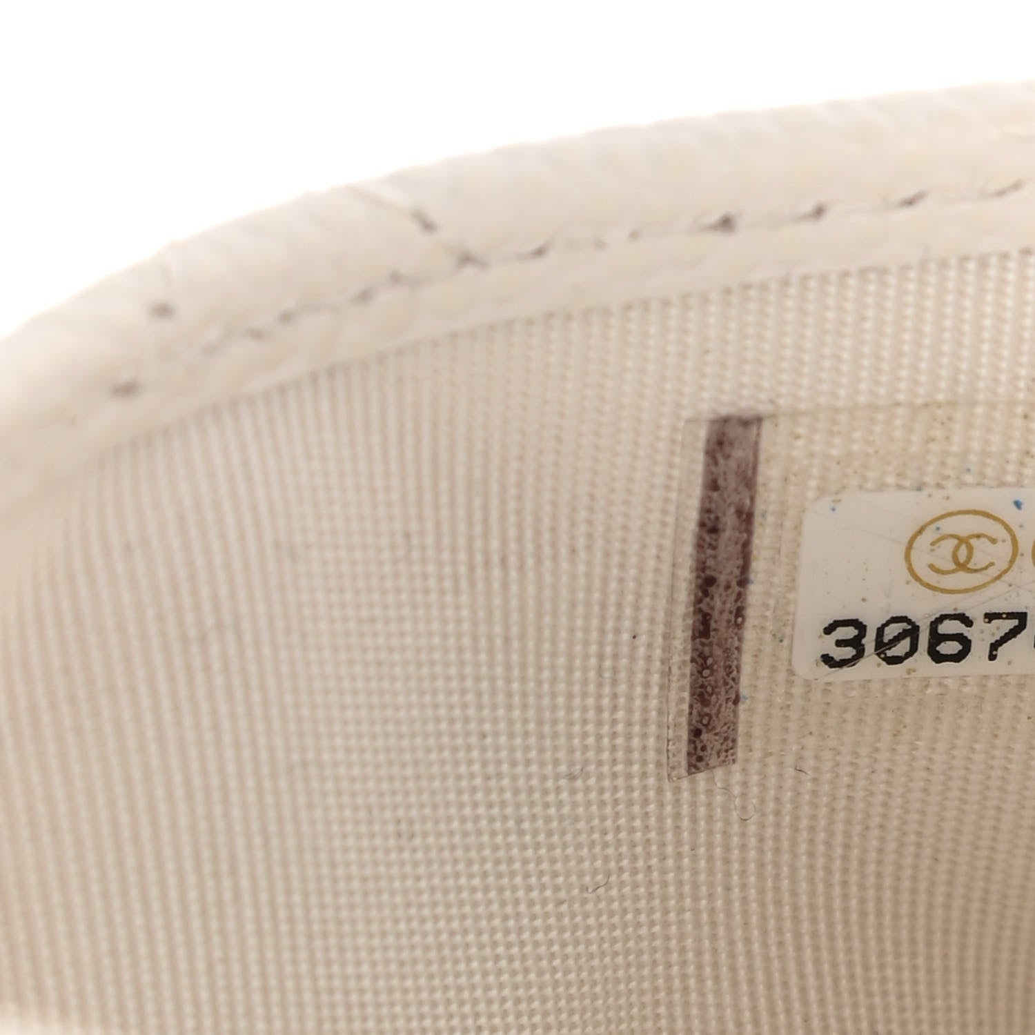 Chanel Caviar Quilted Card Holder White 7 of 8