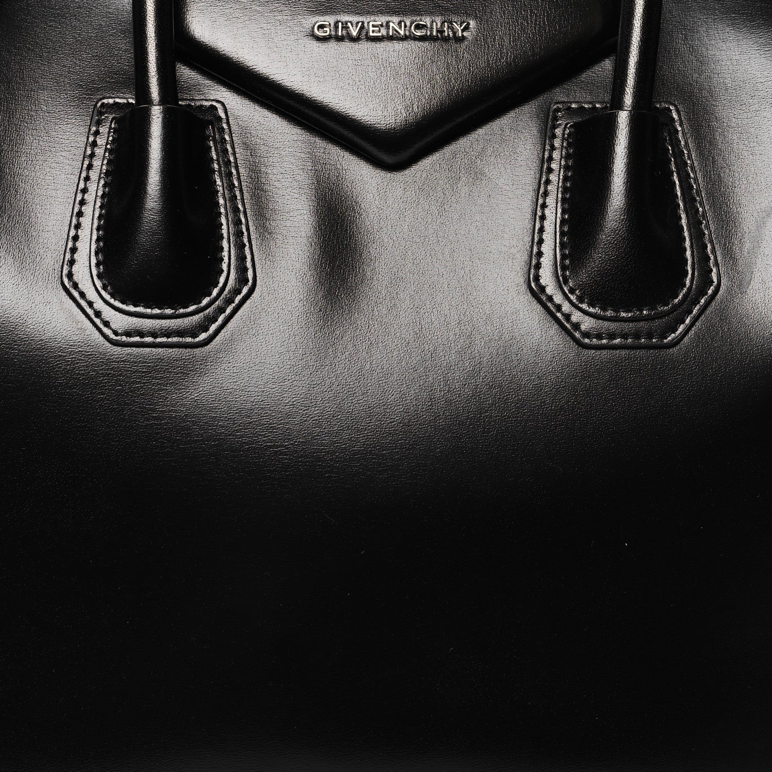 Givenchy Shiny Lord Calfskin Medium Antigona Black 8 of 11