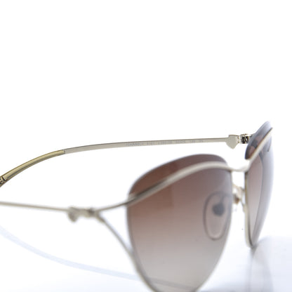 Chanel Cat Eye Sunglasses 4181 Gold 7 of 10