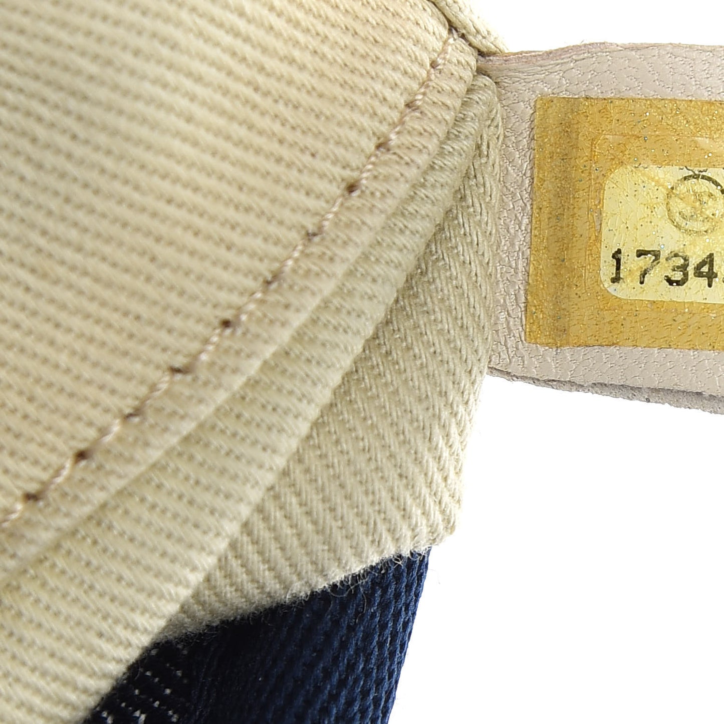 Denim Small Deauville Tote Dark Blue