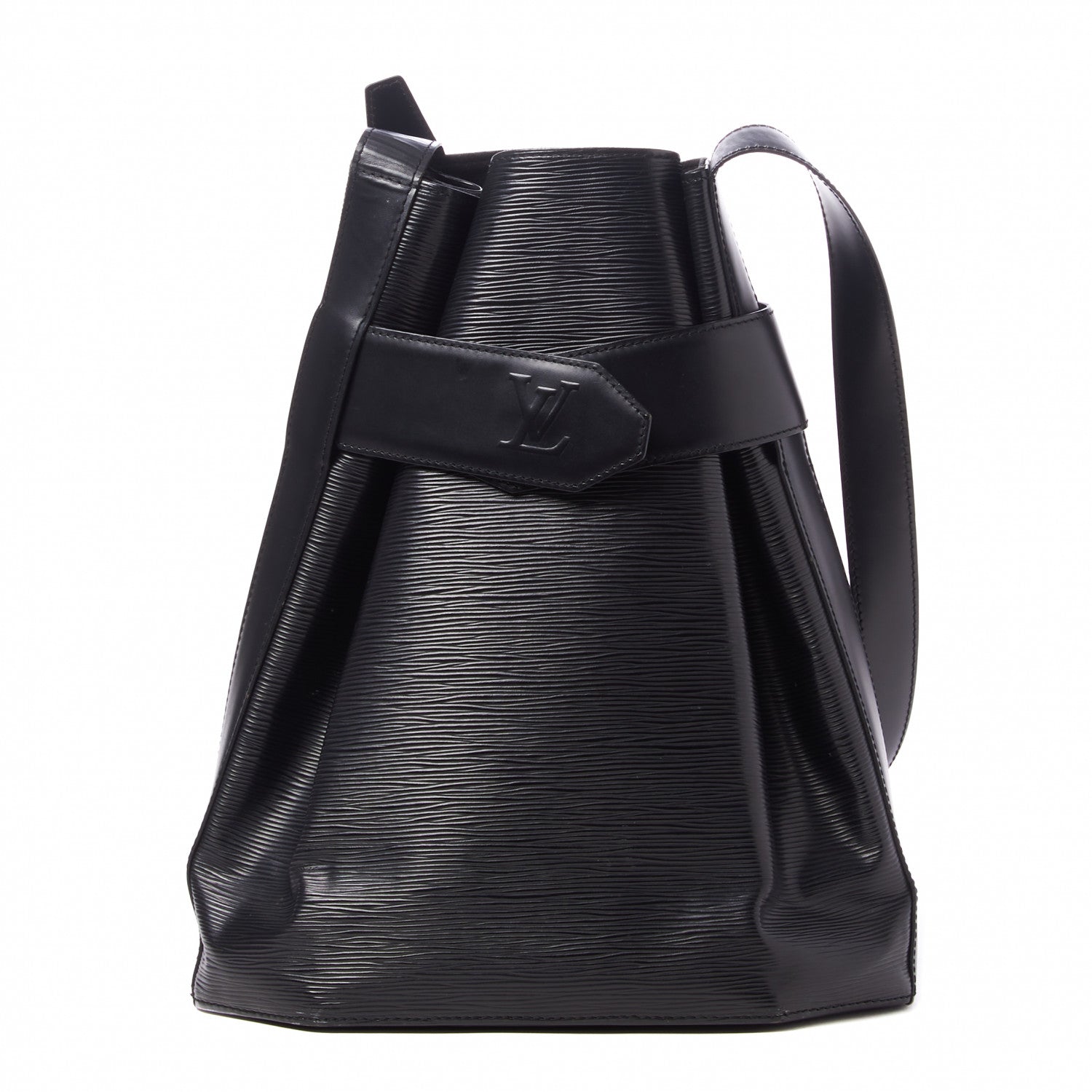 Louis Vuitton Epi Sac D'Epaule GM Black 1 of 8