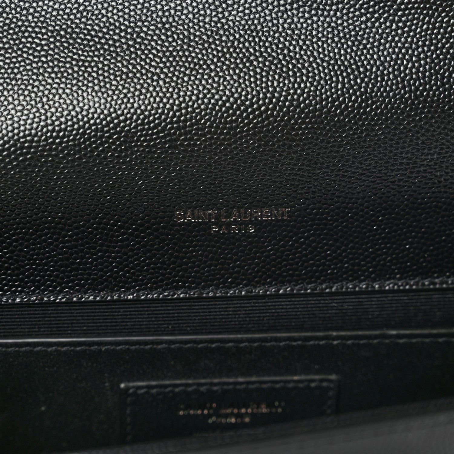 Saint Laurent Grain De Poudre Small Monogram Kate Satchel Black 5 of 8