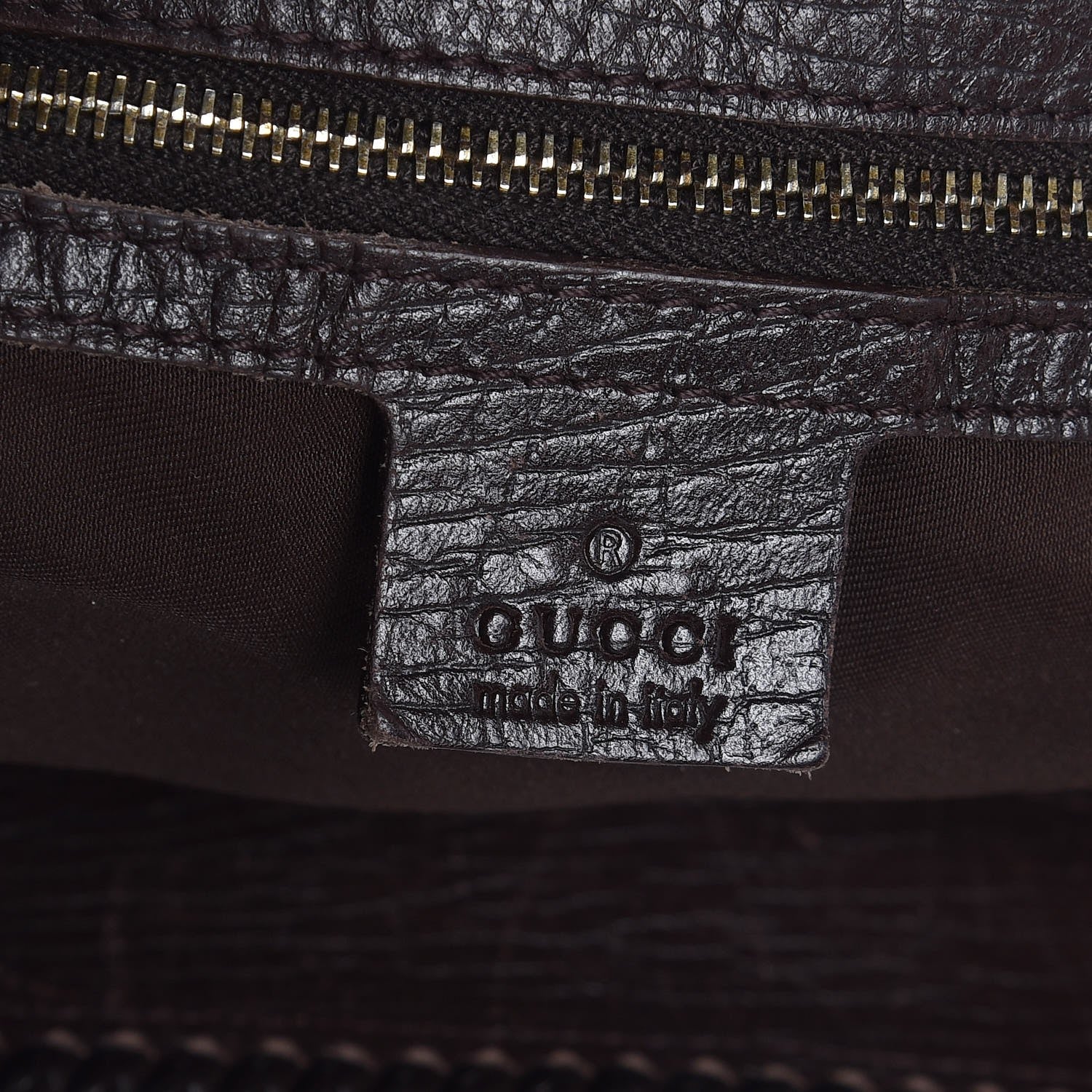 Gucci Monogram Large Horsebit Chain Hobo Dark Brown 6 of 11