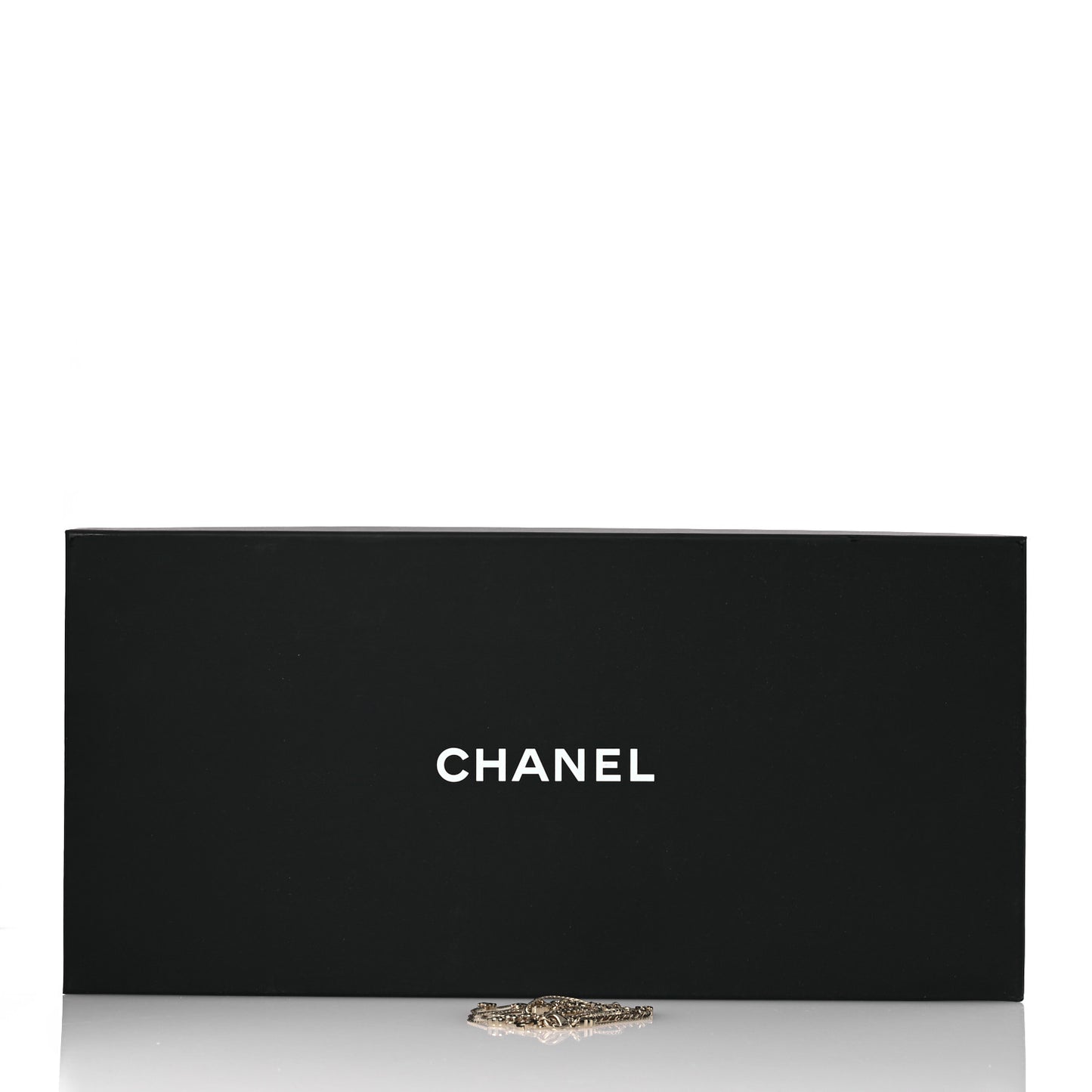 Metal CC Chain Belt 80 32 Gold