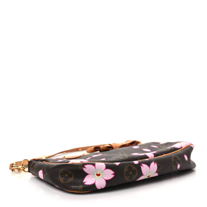 Louis Vuitton Monogram Cherry Blossom Pochette Accessories Brown 7 of 10