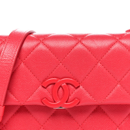 Chanel Caviar Quilted My Everything Small Flap Pink 8 of 10